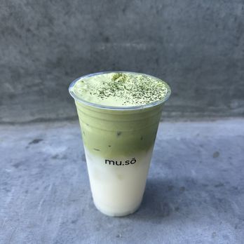 mu.sō coffee - Lychee Nectar Matcha Cream Top - Breakfast & Brunch Near Me - Los Angeles, California mu.sō coffee - Lychee Nectar Matcha Cream Top - Breakfast & Brunch Near Me - Los Angeles, California
