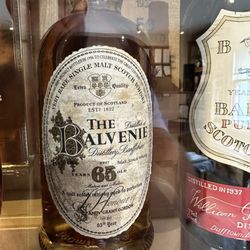The Balvenie Distillery - Rare bottles.