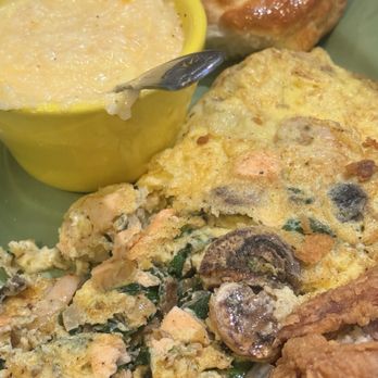 Joe Louis Southern Kitchen - Omelet seafood - Breakfast & Brunch Near Me - Detroit, Michigan Joe Louis Southern Kitchen - Omelet seafood - Breakfast & Brunch Near Me - Detroit, Michigan