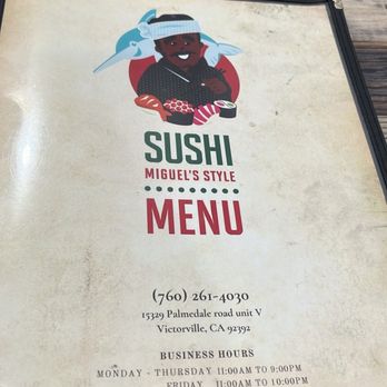Sushi Miguels Style - Sushi Bars Near Me - Victorville, California Sushi Miguels Style - Sushi Bars Near Me - Victorville, California