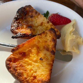 Grace's Table - Grilled Corn bread: pretty good and not dry. Slightly sweet. 4 - New American Near Me - Napa, California Grace's Table - Grilled Corn bread: pretty good and not dry. Slightly sweet. 4 - New American Near Me - Napa, California