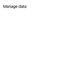 When I click on the link to see my usage, instead of seeing my usage, I see these two useless links.