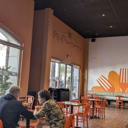 Rachel's Kitchen - Very open with lots of seating.