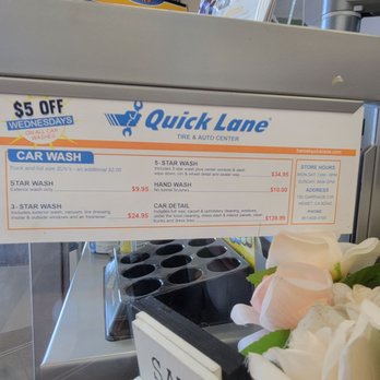 Quick Lane Tire & Auto Center - Car wash prices - Oil Change Stations Near Me - Hemet, California Quick Lane Tire & Auto Center - Car wash prices - Oil Change Stations Near Me - Hemet, California