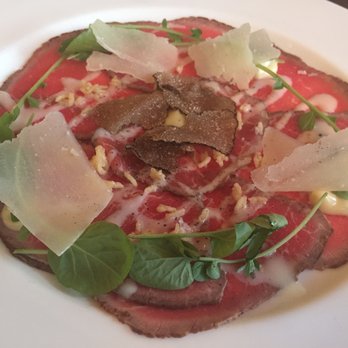 El Dorado Kitchen - Beef carpaccio - New American Near Me - Sonoma, California