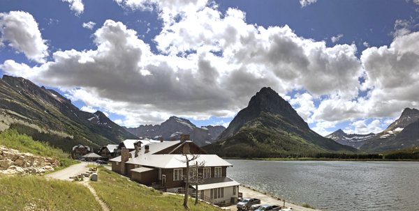 Many Glacier Hotel by null