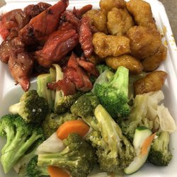 Meat was ok - veggies were pretty gross