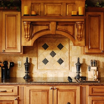 Diamond Stoneworks - a kitchen with wooden cabinets - General Contractors Near Me - Concord, California Diamond Stoneworks - a kitchen with wooden cabinets - General Contractors Near Me - Concord, California