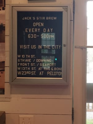 Menu photo 7 Jack's Stir Brew Coffee Amagansett, NY Menu photo 7 Jack's Stir Brew Coffee Amagansett, NY