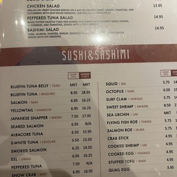 Addison Sushi 469 - Menu - Sushi Bars Near Me - Addison, Texas