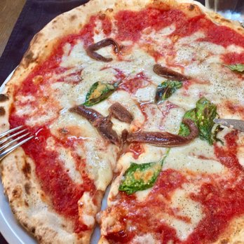 Eatery - Pizza Napoli double mozzarella - Italian Near Me - Milan, Michigan