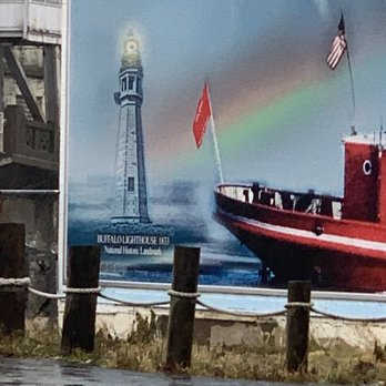 Public Art - Edward M. Cotter Fireboat Mural - Public Art Near Me - Buffalo, New York Public Art - Edward M. Cotter Fireboat Mural - Public Art Near Me - Buffalo, New York