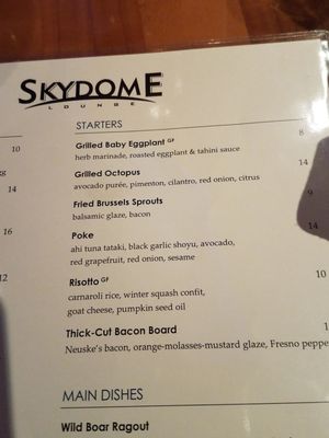 Menu photo 2 Skydome Restaurant Arlington, VA Menu photo 2 Skydome Restaurant Arlington, VA