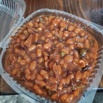 Fat Jack's BBQ - Baked beans w/ burnt ends. Double this portion for a large. A bit on the sweet side but terrific. - Barbeque Near Me - Blackwood , New Jersey Fat Jack's BBQ - Baked beans w/ burnt ends. Double this portion for a large. A bit on the sweet side but terrific. - Barbeque Near Me - Blackwood , New Jersey