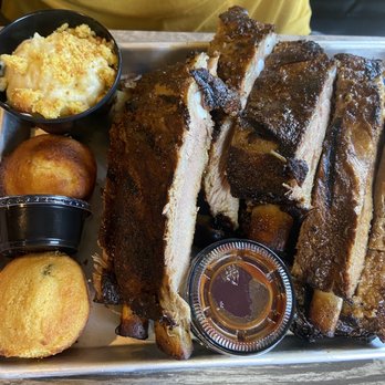 Smokin' Barrels BBQ - Full rack of ribs - American Near Me - Barrington, New Hampshire Smokin' Barrels BBQ - Full rack of ribs - American Near Me - Barrington, New Hampshire
