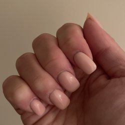 Extensions and Powder Manicure