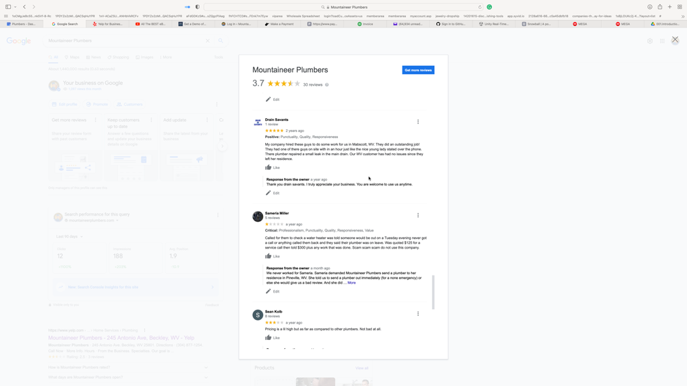 Slide of Mountaineer Plumbers