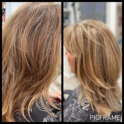Hair By Ralphie - Cut and base color and highlights and gloss