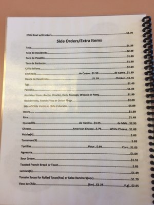 Menu photo 4 Hamburger House El Paso, TX