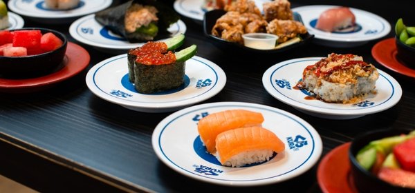 Kura Revolving Sushi Bar by null