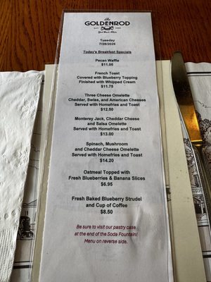 Menu photo 1 The Goldenrod York, ME Menu photo 1 The Goldenrod York, ME