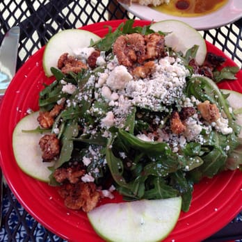 Ticino - Arugula salad with apples, Gorgonzola, and candied walnuts - Pizza Near Me - Avon, Colorado Ticino - Arugula salad with apples, Gorgonzola, and candied walnuts - Pizza Near Me - Avon, Colorado