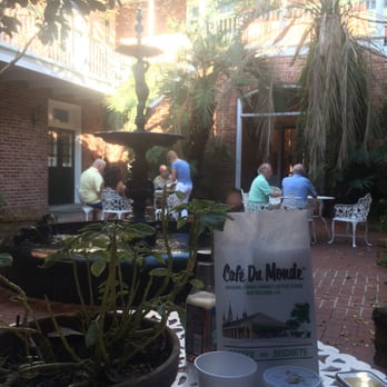Hotel Provincial - Cafe Du Monde is only 3 short blocks away. Courtyard. - Hotels Near Me - New Orleans, Louisiana Hotel Provincial - Cafe Du Monde is only 3 short blocks away. Courtyard. - Hotels Near Me - New Orleans, Louisiana