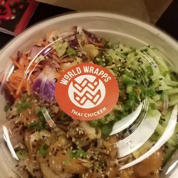 World Wrapps - Thai chicken bowl - Wraps Near Me - Santa Clara, California World Wrapps - Thai chicken bowl - Wraps Near Me - Santa Clara, California