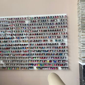 Olio Nails & Spa - Lots and lots of powder gel (SNS) selections - Waxing Near Me - Rockville, Maryland
