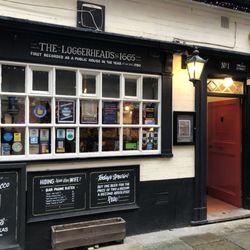 The Loggerheads pub in Shrewsbury, England.