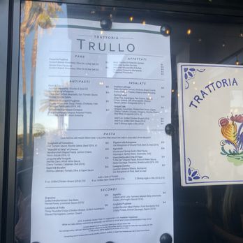 Trattoria Trullo - Italian Near Me - Aliso Viejo, California