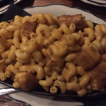 Wicked Sisters - Vegan buffalo bites Mac n cheese (did not taste like buffalo at all -- it tasted plain) - American Near Me - Baltimore, Maryland Wicked Sisters - Vegan buffalo bites Mac n cheese (did not taste like buffalo at all -- it tasted plain) - American Near Me - Baltimore, Maryland