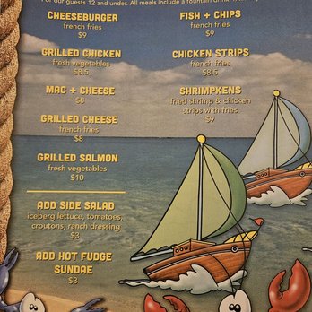 Grand Concourse - Current Kid's Menu - Seafood Near Me - Pittsburgh, Pennsylvania