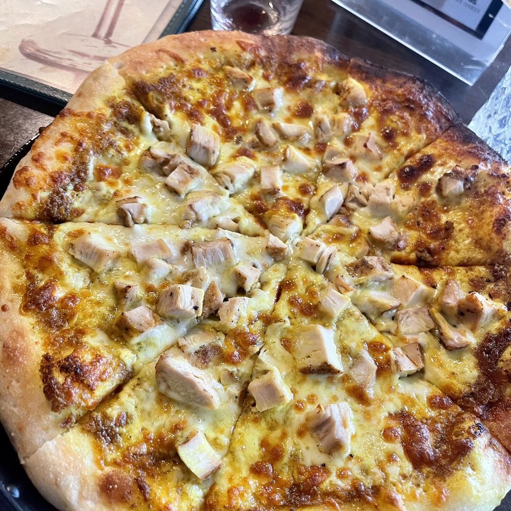 Curry Chicken Pizza Curry Chicken Pizza
