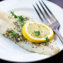 Flathead Fish and Seafood - Baked Lemon Alaskan Cod