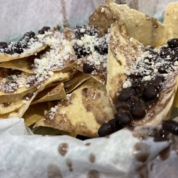a basket of nachos a basket of nachos