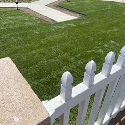 Great work on the sod.