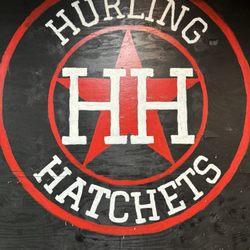Hurling Hatchets - Wall art
