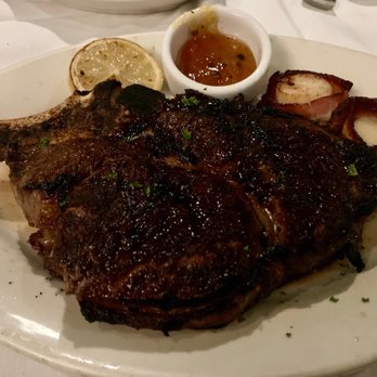 Morton's The Steakhouse - Bone-In Ribeye with Bacon Wrapped Scallops - Steakhouses Near Me - Honolulu, Hawaii Morton's The Steakhouse - Bone-In Ribeye with Bacon Wrapped Scallops - Steakhouses Near Me - Honolulu, Hawaii