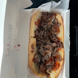 BBQ Beef Hot Sub
