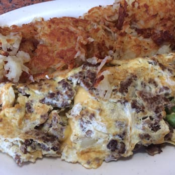 Frank's Grill - Mmm... Cowboy omelette with ground beef, onions, and peppers. I ate every last bite too! - Breakfast & Brunch Near Me - Houston, Texas Frank's Grill - Mmm... Cowboy omelette with ground beef, onions, and peppers. I ate every last bite too! - Breakfast & Brunch Near Me - Houston, Texas