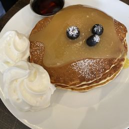 Lemon Blueberry Pancakes.