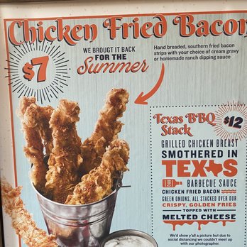 Cotton Patch Cafe - Chicken Fried Bacon - American Near Me - Corsicana, Texas Cotton Patch Cafe - Chicken Fried Bacon - American Near Me - Corsicana, Texas