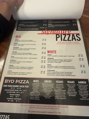 Menu photo 7 Crust Pizzeria Solana Beach, CA