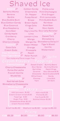 Menu photo 3 Sip N Sno Oklahoma City, OK Menu photo 3 Sip N Sno Oklahoma City, OK