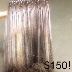 Serendipity Salon - $150 dollars later when you ask for "blended" and "fade to roots" this is after she fixed it. Will have 2 pay another $150 to get this fixed