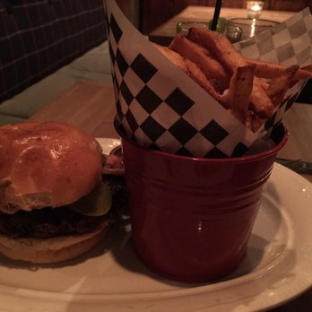 L'Orignal - Terre de bison burger with fries - Canadian (New) Near Me - Montreal, Quebec L'Orignal - Terre de bison burger with fries - Canadian (New) Near Me - Montreal, Quebec