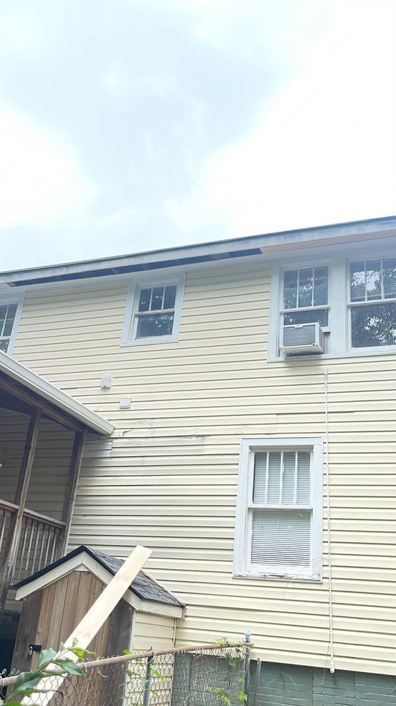 Slide of Arc Gutter Cleaning