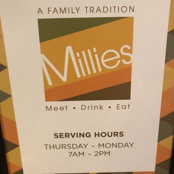 Millies - 12/13/21 Business Hours - Coffee & Tea Near Me - Reno, Nevada