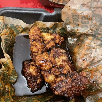 Wingstop - This was supposed to be Korean q but it doesn't taste or look like it at all - Chicken Wings Near Me - Alhambra, California Wingstop - This was supposed to be Korean q but it doesn't taste or look like it at all - Chicken Wings Near Me - Alhambra, California